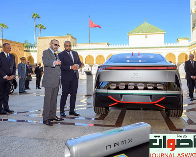 جلالة الملك يقيم حفل إطلاق سيارتي شركة "نيو موتورز" والمركبة الهيدروجين النفعية HUV (Hydrogen Utility Vehicle)