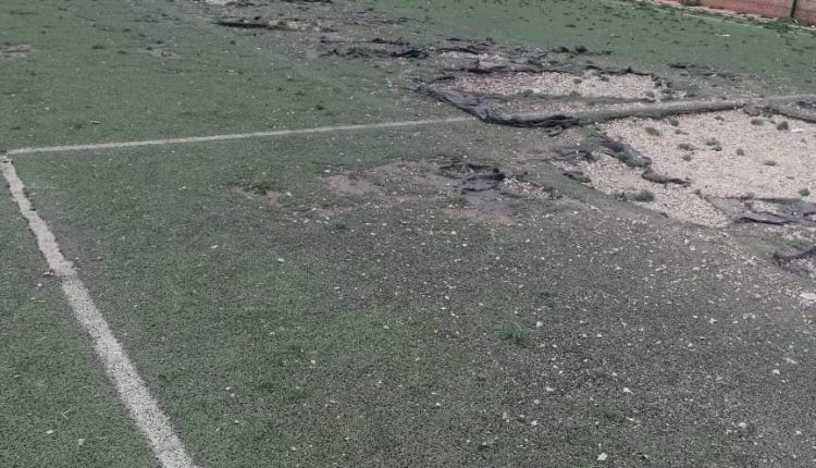 ملاعب القرب بجماعة النكور أصبحت مثل "الزريبة" غير صالحة لممارسة الرياضة