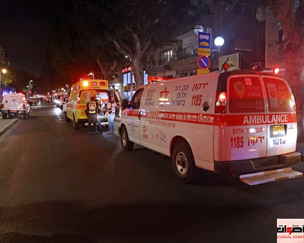 ردا على عدوان جنين الصهيوني فلسطيني يصيب سبعة أشخاص في تل أبيب