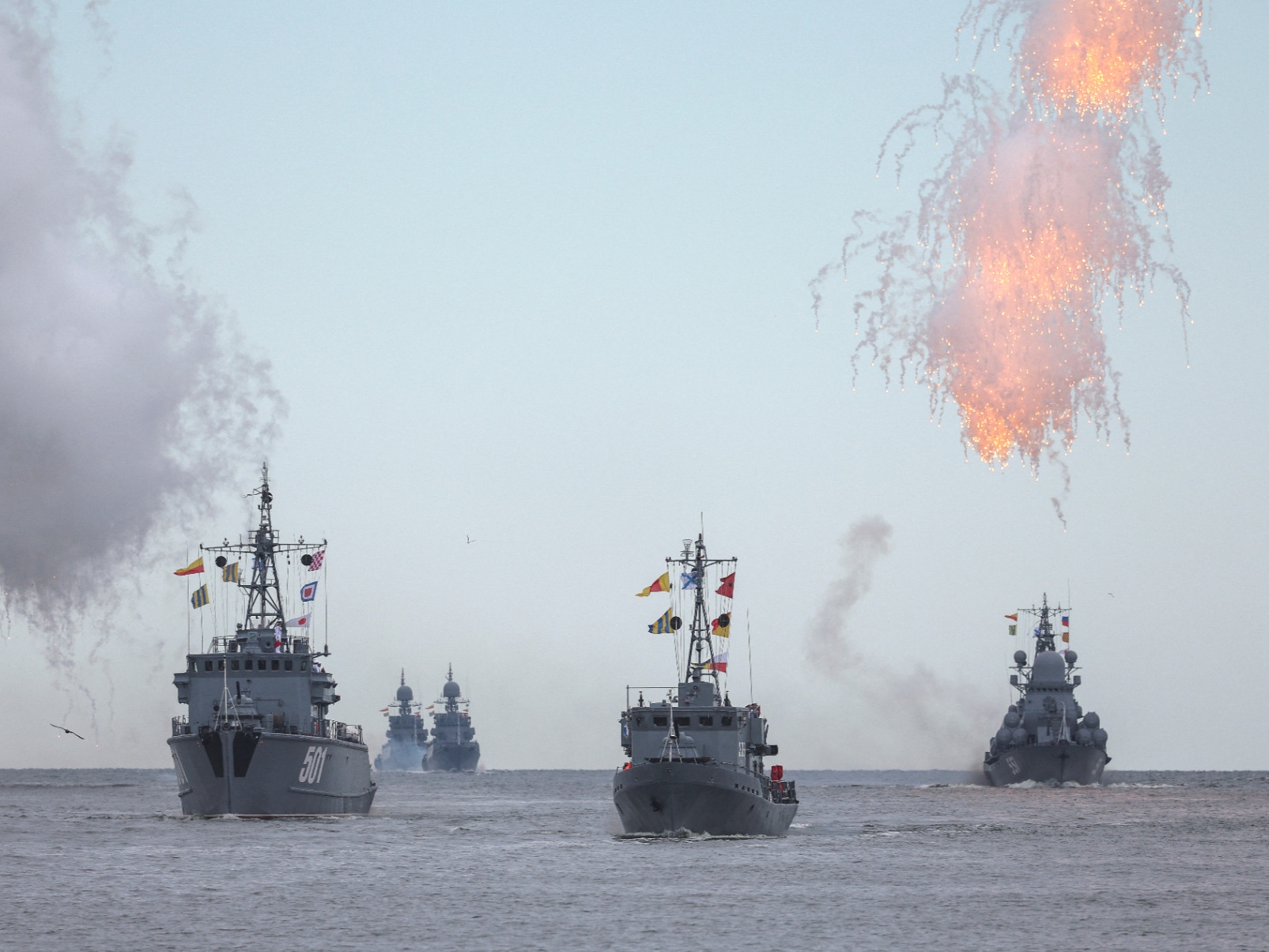 اوكرانيا تستهدف مقر الأسطول الروسي في البحر الأسود