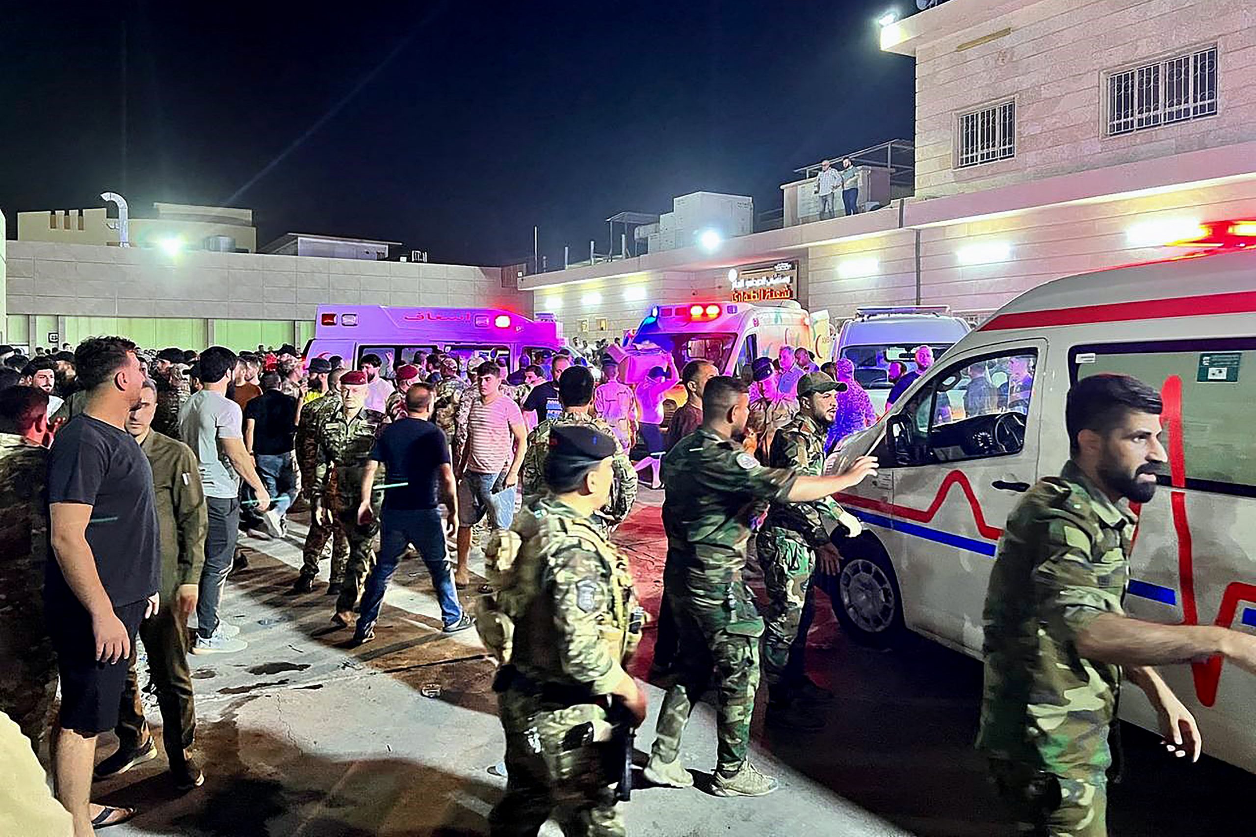 العراق: اعتقال 14 شخصا بسبب حريق نينوى
