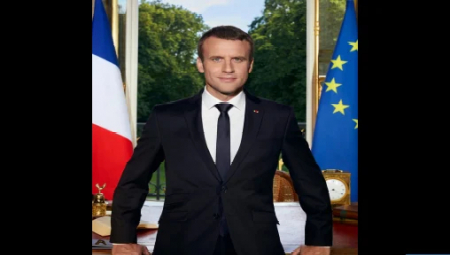 رئيس الجمهورية الفرنسية إيمانويل ماكرون يدشن المدينة الدولية للغة الفرنسية