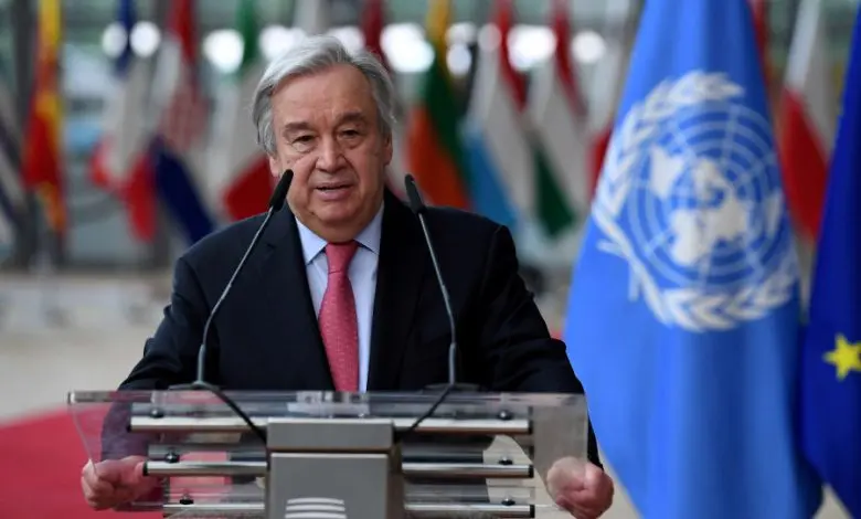 الأمين العام للأمم المتحدة يبرز تشبث المغرب باتفاق وقف إطلاق النار