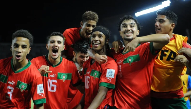 المنتخب المغربي لأقل من 17 سنة إلى ثمن النهائي كأس العالم للمرة الأولى في تاريخه