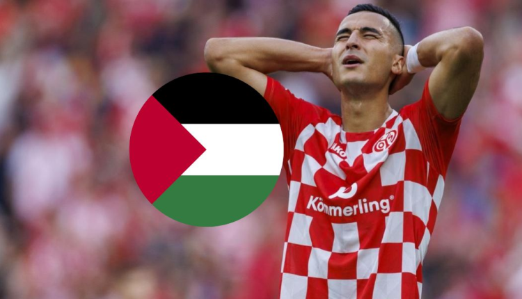ماينز الألماني يفسخ عقده مع المغربي أنور الغازي بسبب تضامنه مع فلسطين