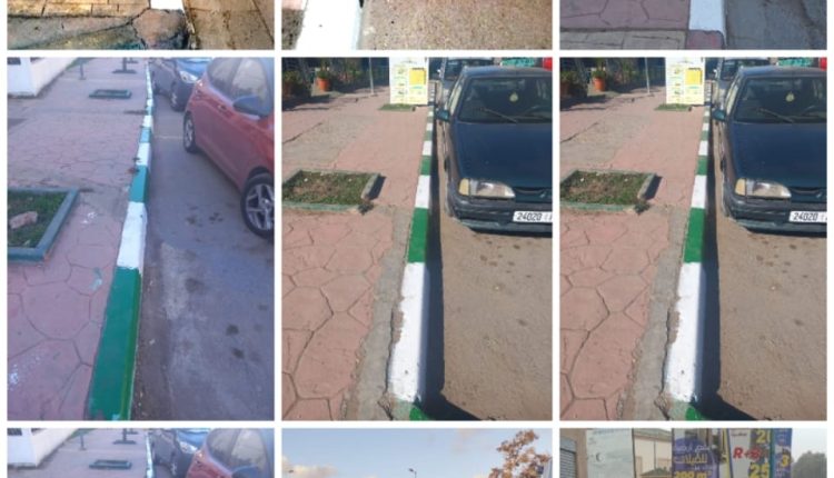 جمعية جنود الخير تاخد مبادرة صيانة أرصفة شوارع مدينة بوسكورة .‎