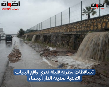تساقطات مطرية قليلة تعري واقع البنيات التحتية لمدينة الدار البيضاء (1)