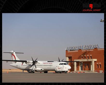 مطار زاكورة يسجل نسبة ارتفاع هامة في حركة الملاحة الجوية