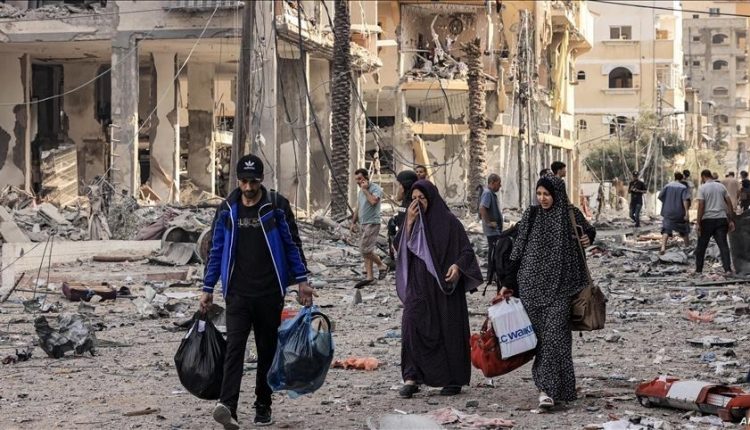 عدد النازحين في قطاع غزة يبلغ 2 مليون شخص