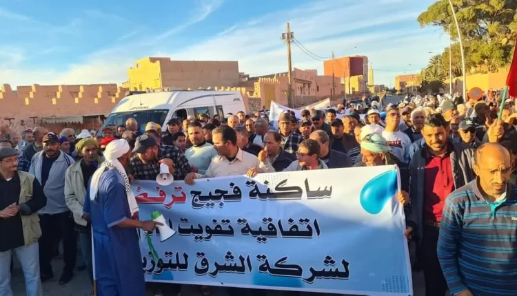 جماعة فجيج تتمسك بتفويت قطاع الماء لشركة خاصة