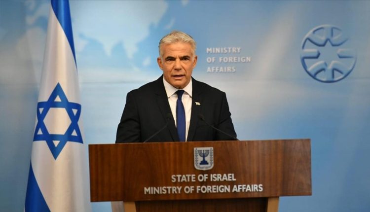 لابيد: انهيار العلاقات الخارجية الإسرائيلية سببه الحكومة "المهملة"