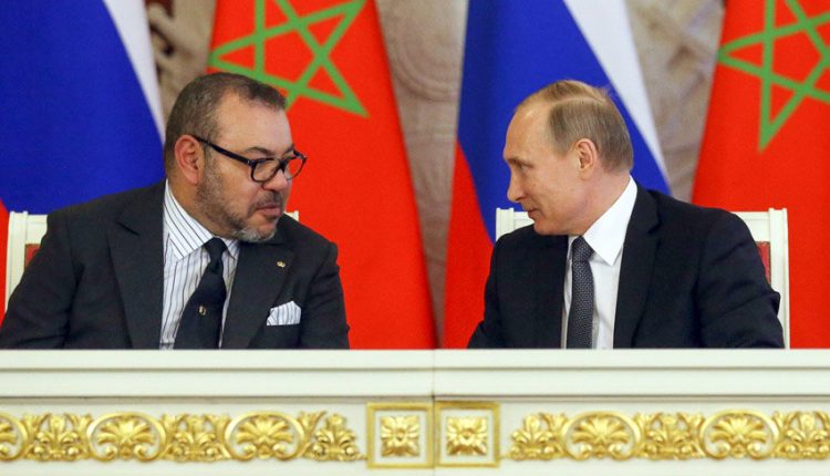 جلالة الملك يهنئ بوتين بمناسبة إعادة إنتخابه رئيسا لروسيا