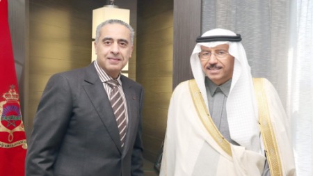 حموشي يستقبل السفير المفوض فوق العادة للمملكة العربية السعودية بالمغرب