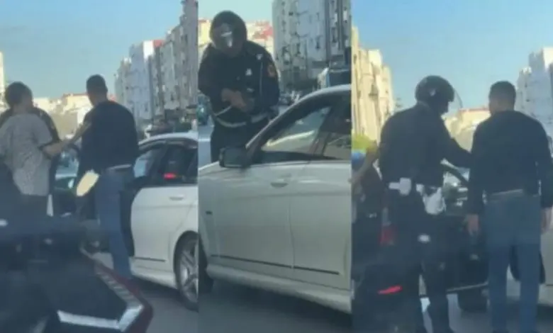 أمن طنجة يحقق مع شرطي أشهر سلاحه الوظيفي في وجه سائق