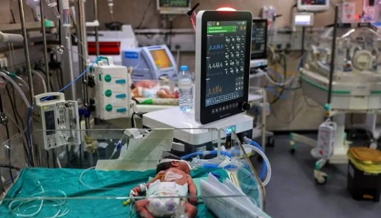 اليونيسيف تحذر من اقتراب توقف مولدات الأكسجين في غزة