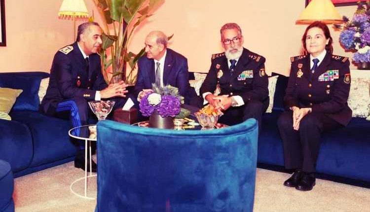حموشي يتباحث مع المدير العام للشرطة الوطنية الإسبانية بأكادير