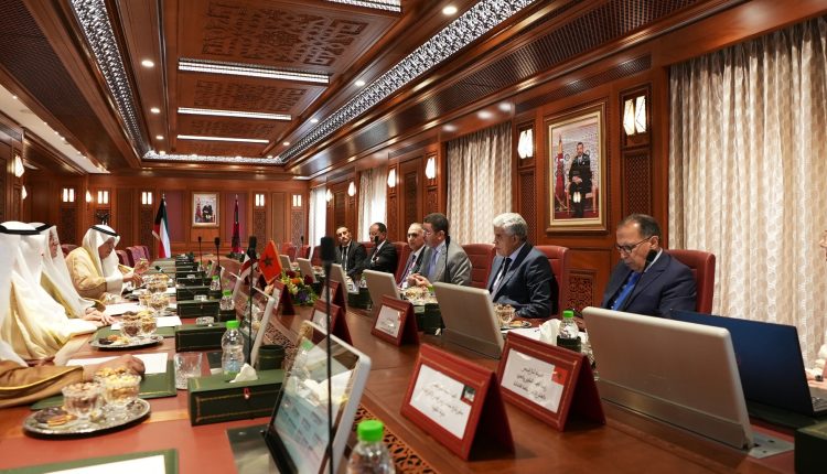 عبد النباوي يبحث مع رئيس القضاء الكويتي سبل تعزيز التعاون بين البلدين