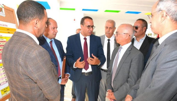 بنموسى يتفقد ظروف سير الدورة التكوينية حول مقاربة التدريس