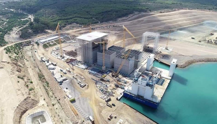 مشروع تهيئة منطقة الأنشطة بميناء الناظور غرب المتوسط.