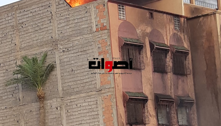 مراكش: اندلاع حريق بمحل تجاري بحي "عين ايطي"