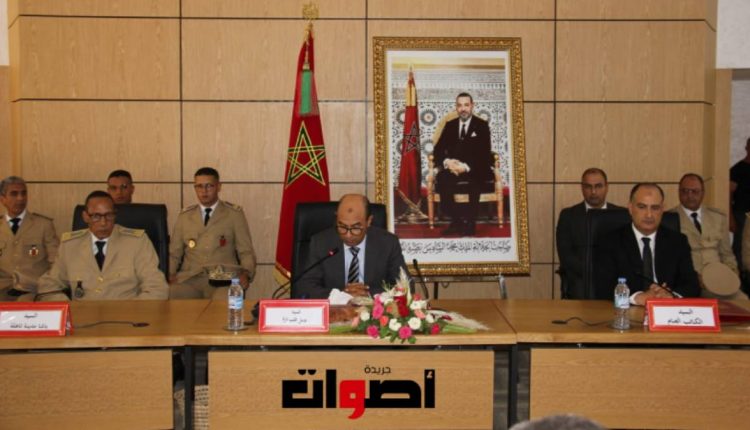 تنصيب رجال السلطة الجدد بإقليم تازة