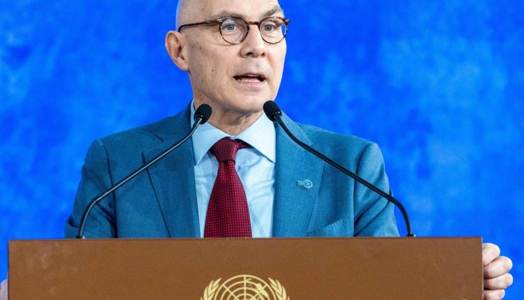 فولكر تورك"، مفوض الأمم المتحدة السامي لحقوق الإنسان