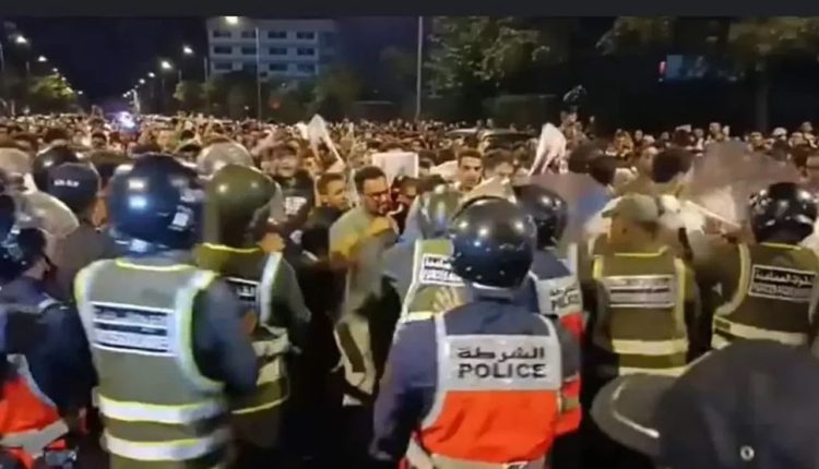 Manifestations des étudiants des facultés de médecine