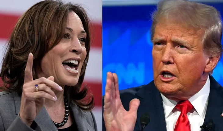 Trump Harris