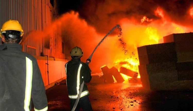 Déclenchement d'incendie