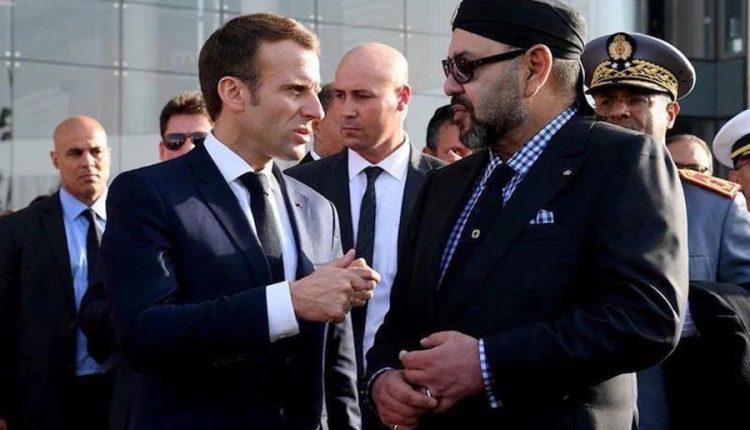 الملك محمد السادس رفقة الرئيس الفرنسي ماكرون