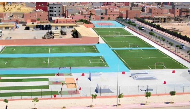 أفارقة يُشيدون :بالبنية التحتية الرياضية لمدينة العيون
