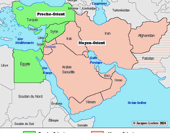 إشتباكات في الشرق الأوسط