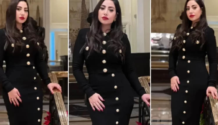 بوسي تسحر الجمهور بإطلالة فاخرة: فستان أسود وجاذبية لا تقاوم!