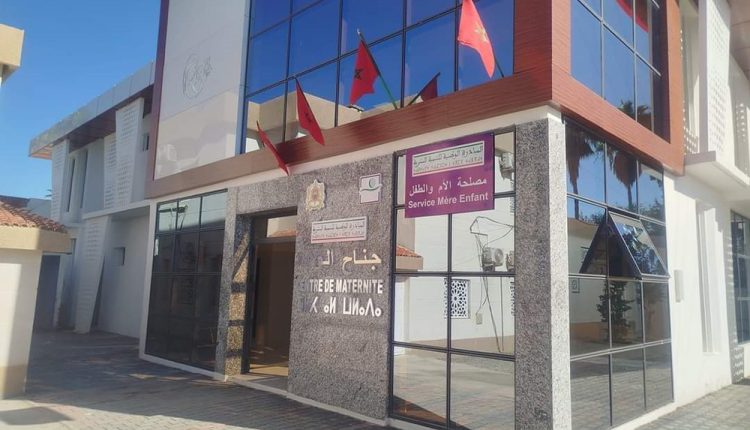 جناح الولادة بالمستشفى الإقليمي بمدينة سيدي سليمان