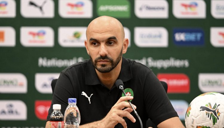وليد الركراكي الناخب الوطني