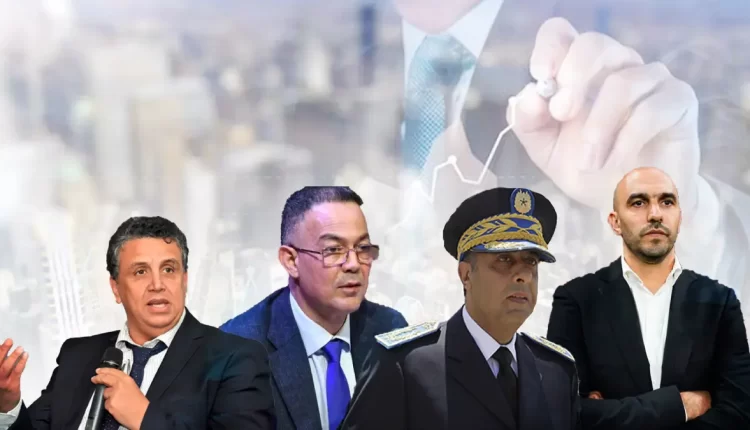 فوزي لقجع وعبد اللطيف وهبي وعبد اللطيف الحموشي ووليد الركراكي في صدارة النجاح