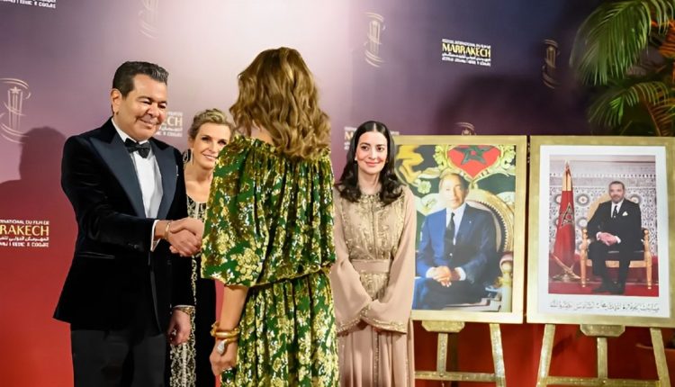 الأمير مولاي رشيد والأميرة للا أم كلثوم يشاركان في حفل عشاء ملكي بمناسبة افتتاح مهرجان مراكش السينمائي
