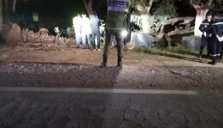 صورة من مكان الحادثة