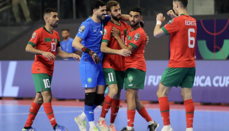 المنتخب الوطني لكرة القدم داخل القاعة يواجه لاتفيا