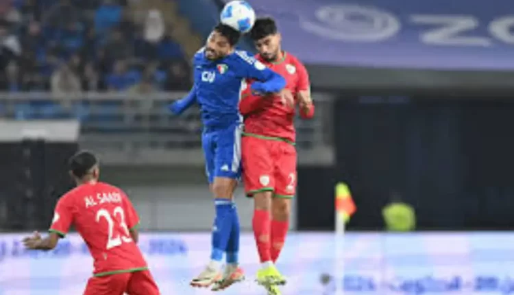 خليجي 26 : المنتخب الكويتي يتعادل مع عمان في المباراة الإفتتاحية