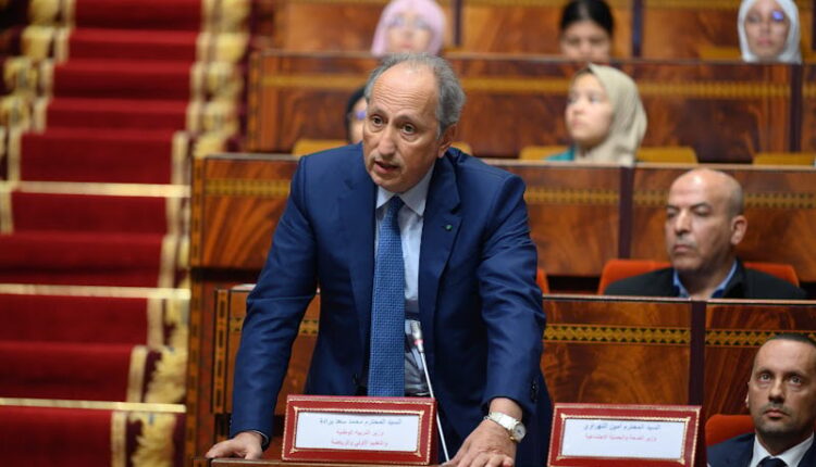 وزير التربية الوطنية والتعليم الأولي والرياضة، محمد سعد برادة
