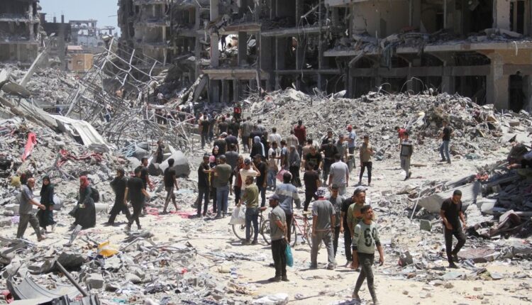 40 مليون طن من الأنقاض في غزة تضر بالتنمية