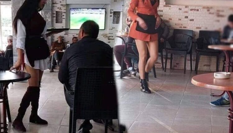 نادلات المقاهي
