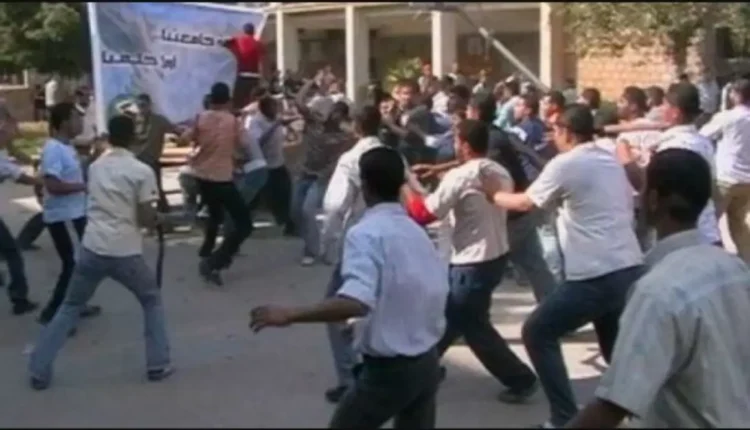 مواجهات عنيفة بين الفصائل الطلابية في كلية مرتيل تخلّف إصابات وأضرارًا