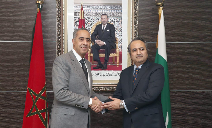 السيد حموشي يستقبل المفتش العام للشرطة بالنيابة بوزارة الداخلية لباكستان