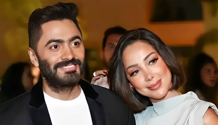 تامر حسني وبسمة بوسيل: أجواء إيجابية ومزاح في ظل عودتهما المحتملة