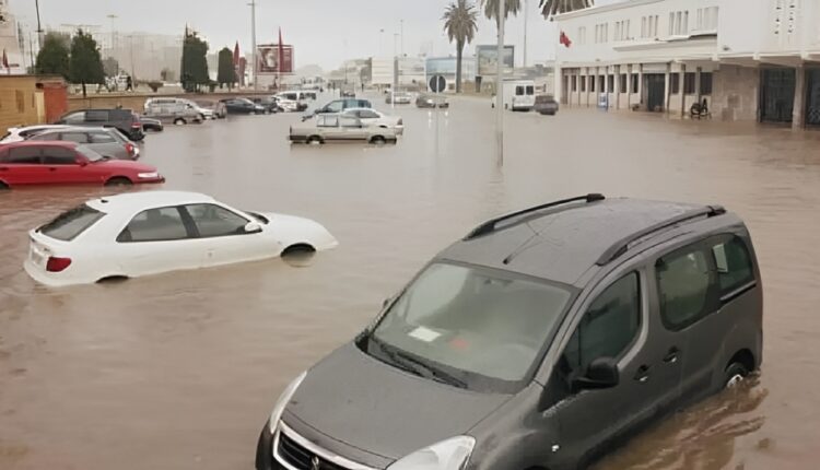 طنجة تغرق: سكان المدينة يستغيثون وسط الفيضانات