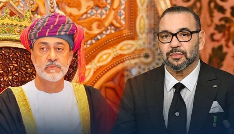 جلالة الملك يهنئ سلطان عمان بمناسبة ذكرى توليه مقاليد الحكم