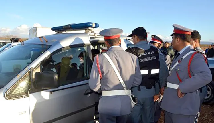 الدرك الملكي أزيلال يعتقل خمسة لصوص ويكشف لغز السرقات