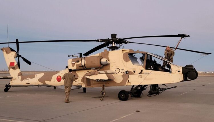 المغرب يستلم أول مروحيات أباتشي AH-64E الأمريكية